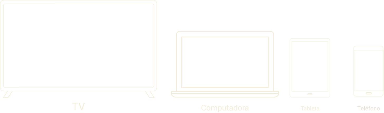 TV, Computadora, Tableta, Teléfono
